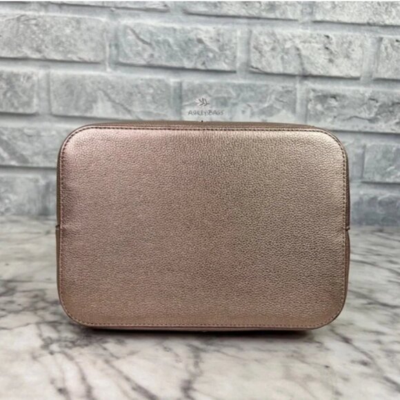 Kate Spade - Marti Small Studded Bucket - Shoulder Bag & Crossbody in Golden Pea - Picture 11 of 13